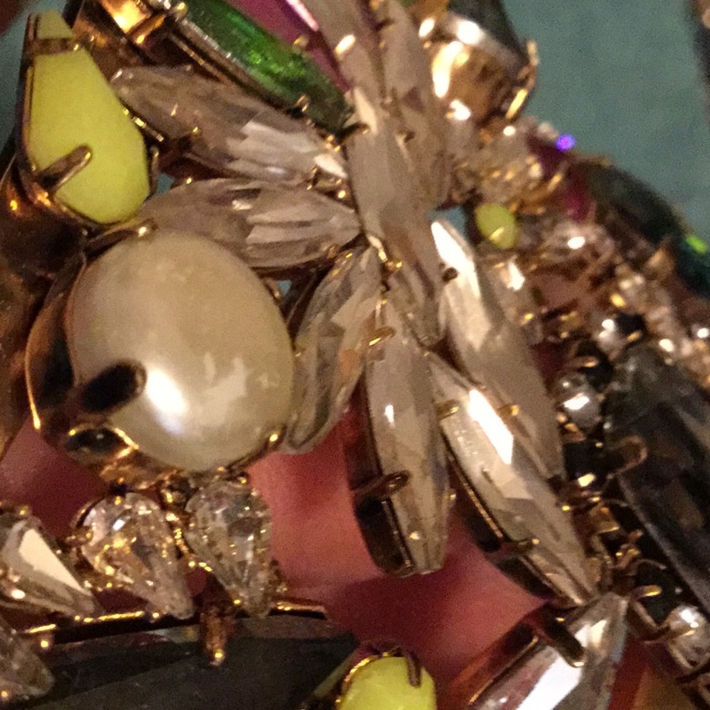 Amazing Gem Statement Cuff Bracelet Unique! - image 8